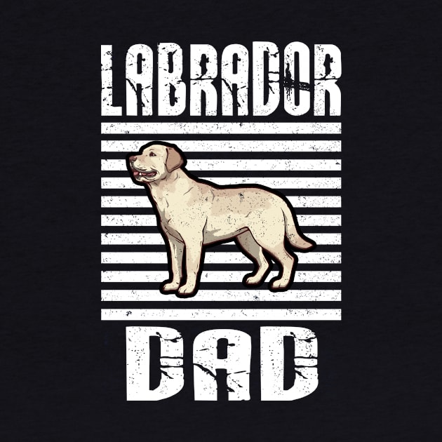 Labrador Dad Proud Dogs by aaltadel